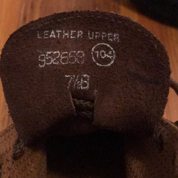 Brown lace up booties - Picture 4 of 5